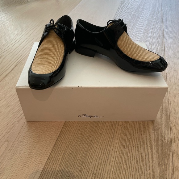 SUPER SALE - BRAND NEW Philip Lim lace up square toe shoes - Picture 3 of 4